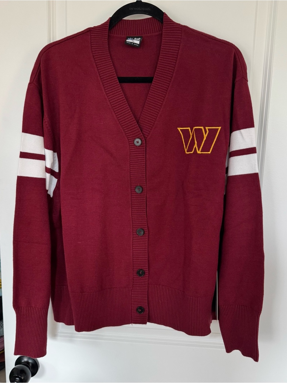 NFL Washington Commanders Varsity Sweater